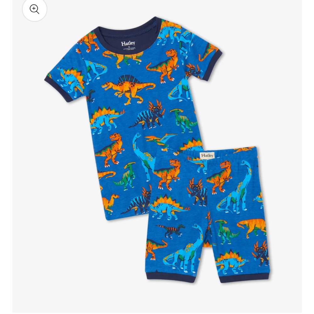 Hatley Navy Dinosaur Pajama Set